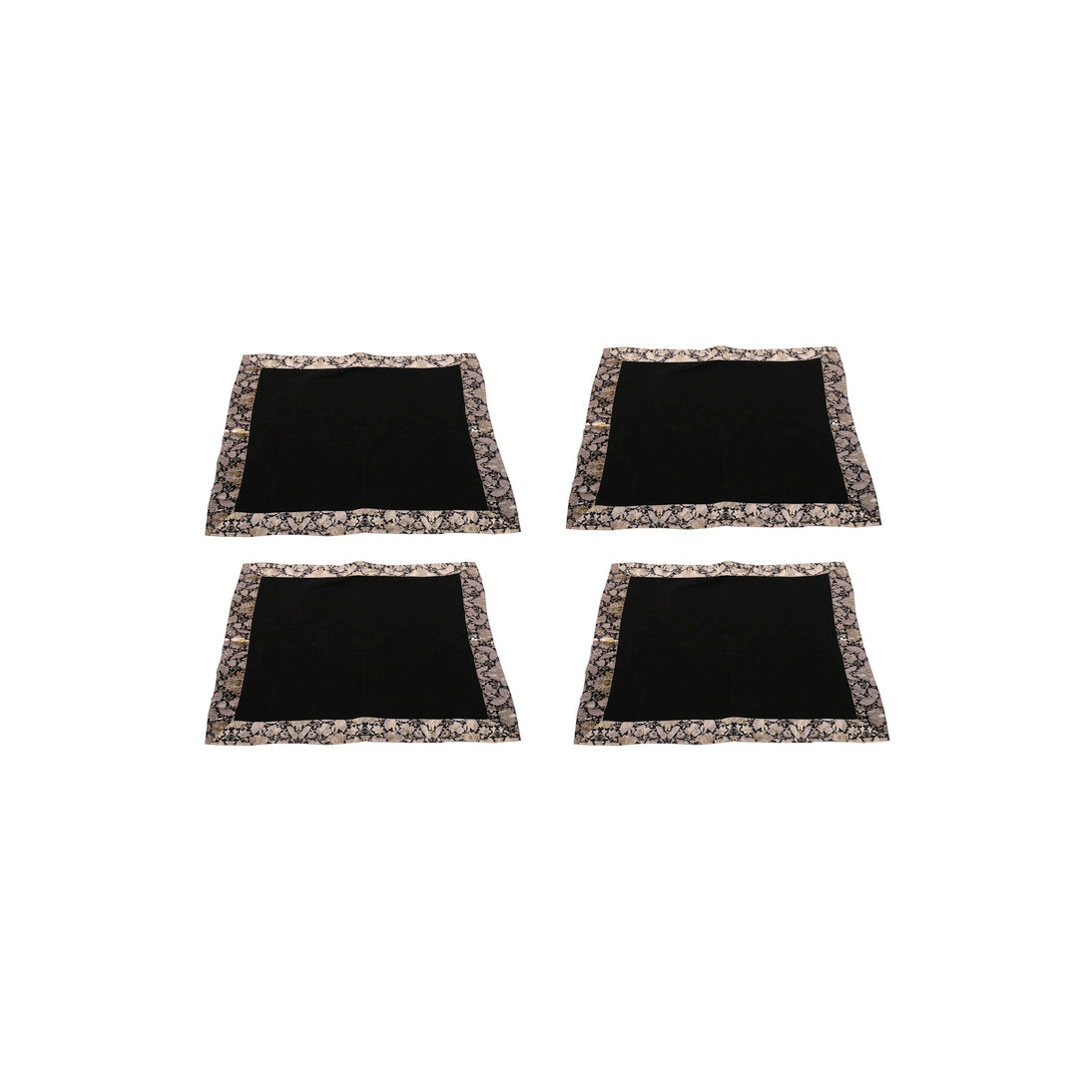 Napkin Sets - Signature Black Beauty Dinner (Set of 4)