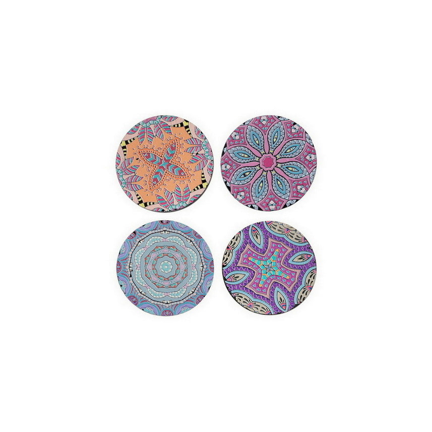 Napkin Sets - Mandala Zazu Black Rings (Set of 4)