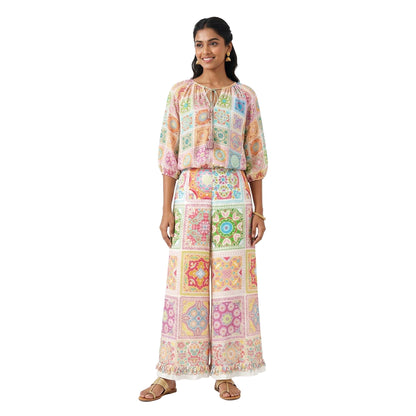 Mandala  - Multicolor Printed Co-Ord Set