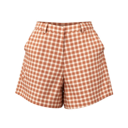 Picnic - Pleated Top & Shorts Set