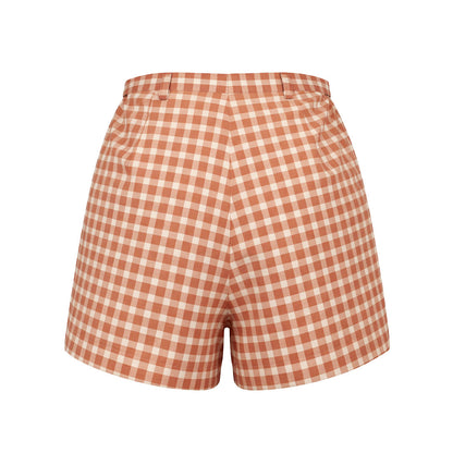 Picnic - Pleated Top & Shorts Set