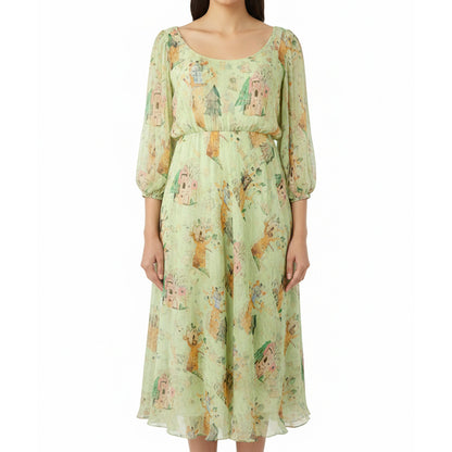 Picnic - Sheer Overlay Dress