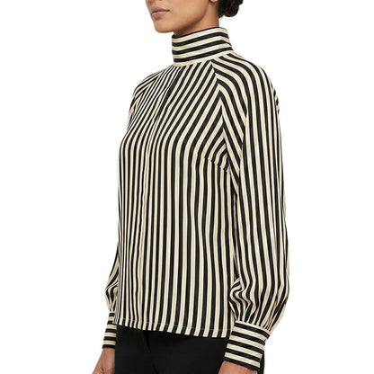 Flora & Fauna - Striped High-Neck Top