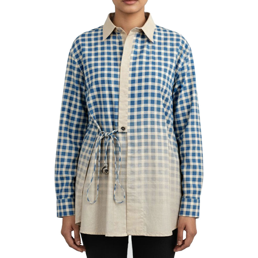 Picnic - Check Tie-Up Shirt