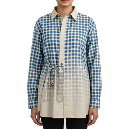 Picnic - Check Tie-Up Shirt