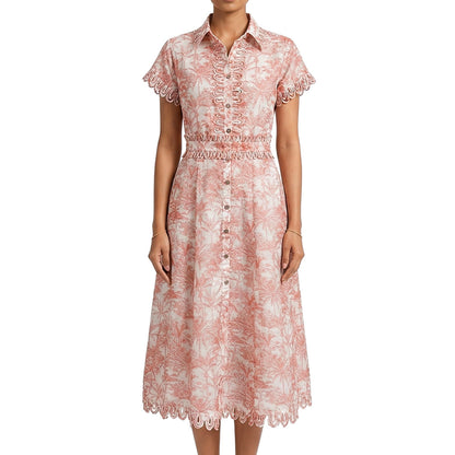 Blue Elephant - Toile Dress