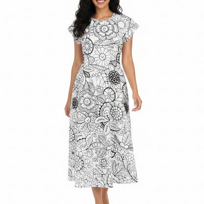 Doodle - Midi Dress