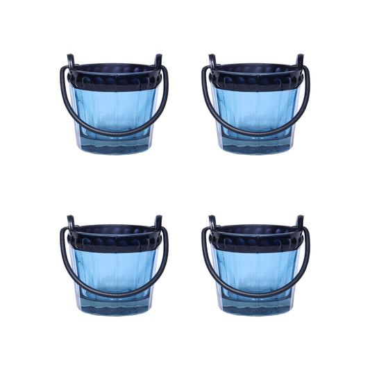 Mini Table Essentials - Dotted Bucket Smoky (Set of 4)