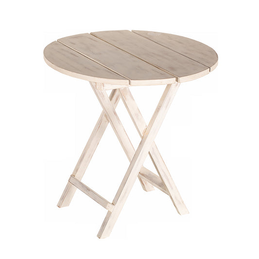 Tableware - Classic Wooden Stool Ivory