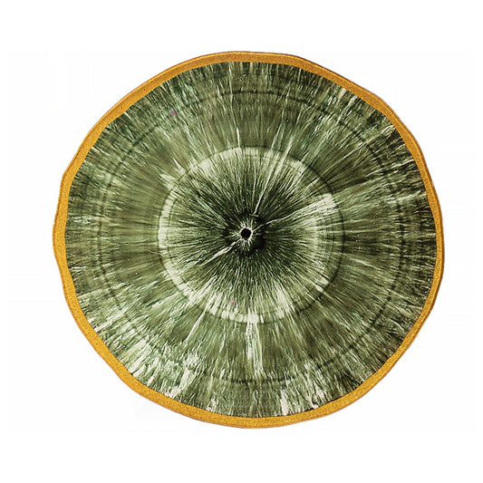 Platters - Psychedelic Colour Slices Deep Green