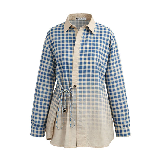 Picnic - Check Tie-Up Shirt