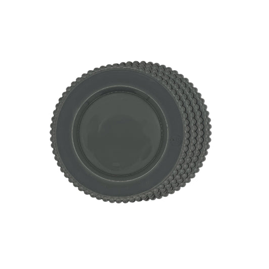 Quarter Plates - Dotted Grey (Set of 4)