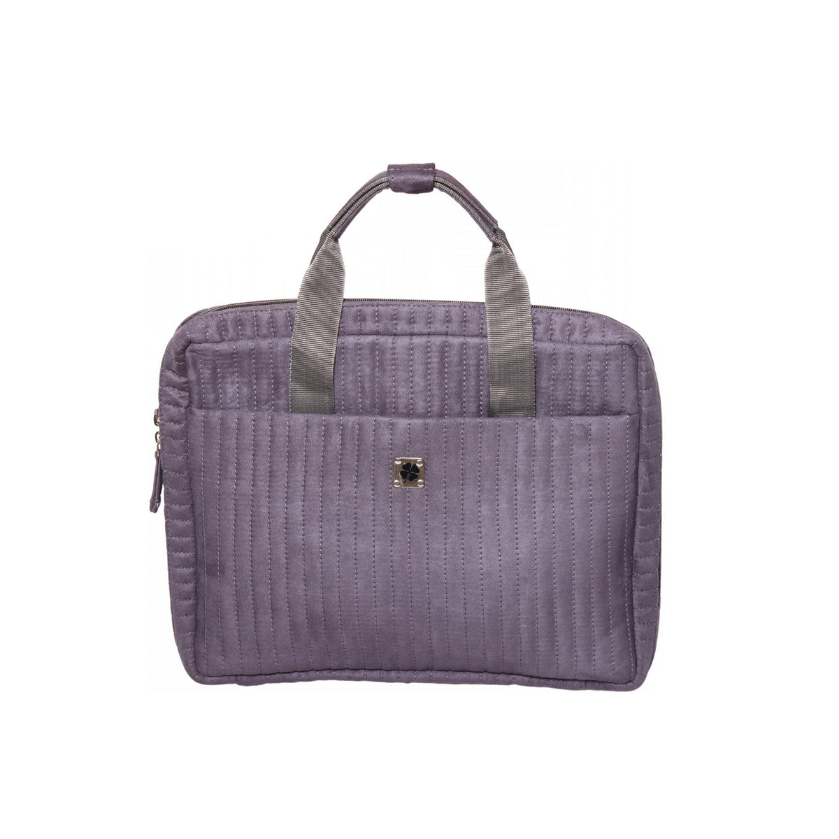 Suede Computer Backpack Suede Laptop Bag - Grey – Life is Beautiful