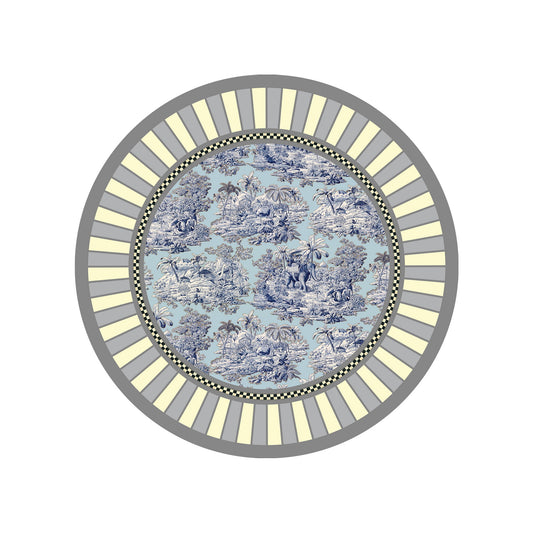 Platters - Blue Elephant Phoeny Ivory