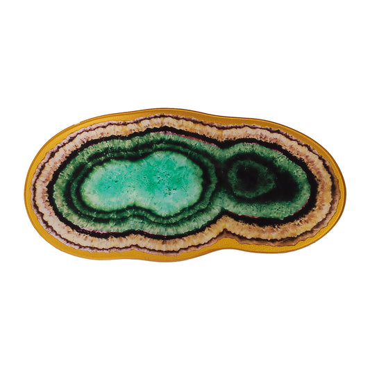 Platters - Coastal Gems Colour Blobs Absinthe