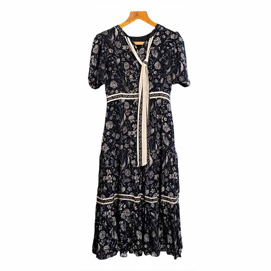 Flora & Fauna - Print Dress Black