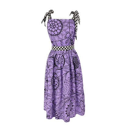 Doodle - Pleated Dress