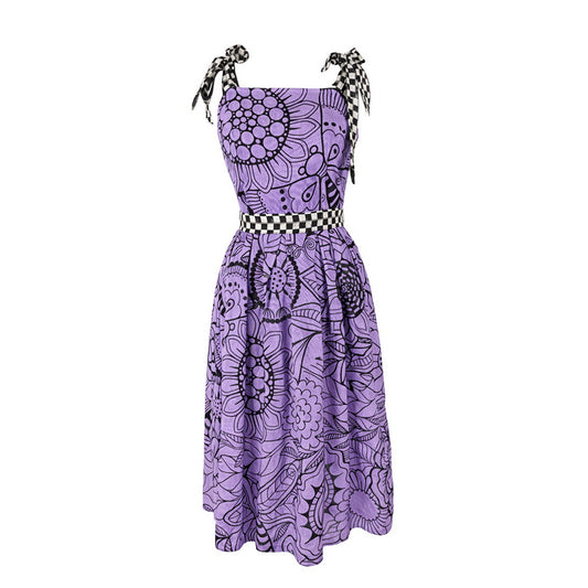 Doodle - Pleated Dress