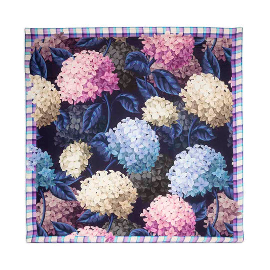 Silk Habutai - Hydrangea
