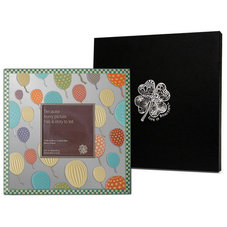 Photo Frame - Balloon Pop Square