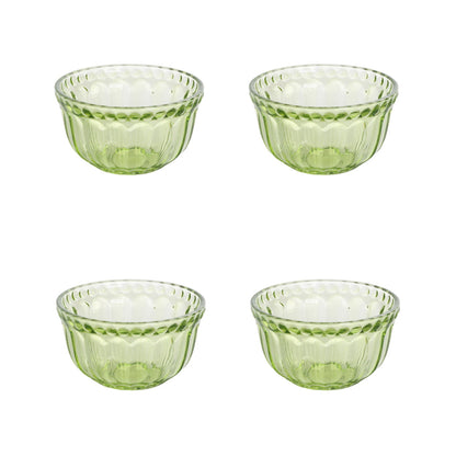 Mini Table Essentials – Dotted Soup Bowl Olive (Set of 4)