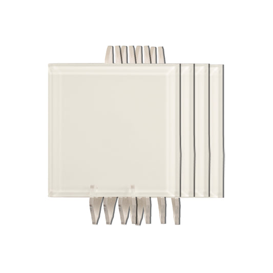 Coasters - Signature White Square (Set of 4)