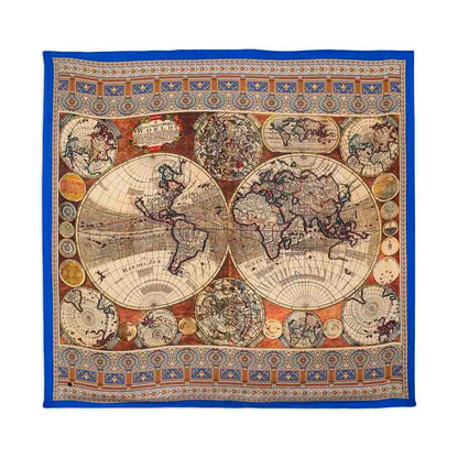 Silk Habutai - World Map