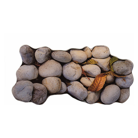 Platter - Classic Glass Mirror Pebble