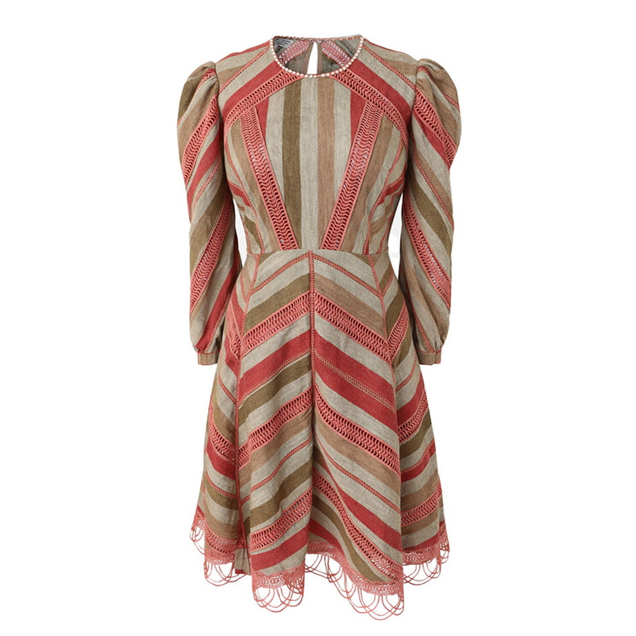 Ikat Affair - Stripe Dress