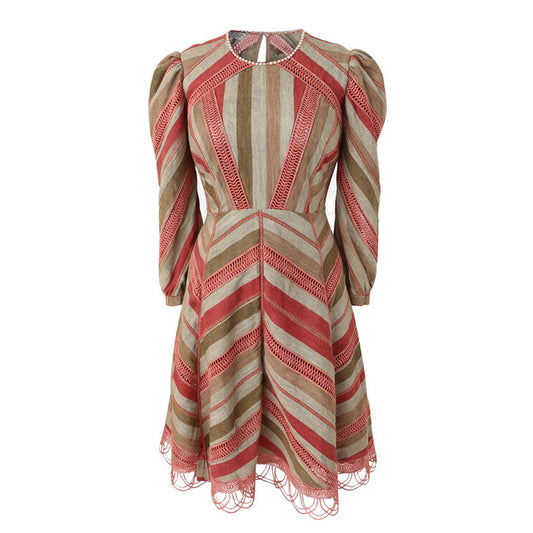 Ikat Affair - Stripe Dress