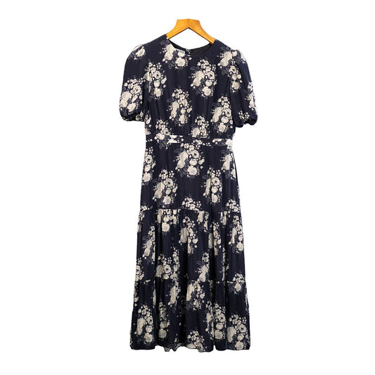 Flora & Fauna - Big Print Dress Black