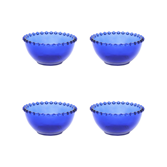 Mini Table Essentials - Dotted Midi Royal Blue (Set of 4)