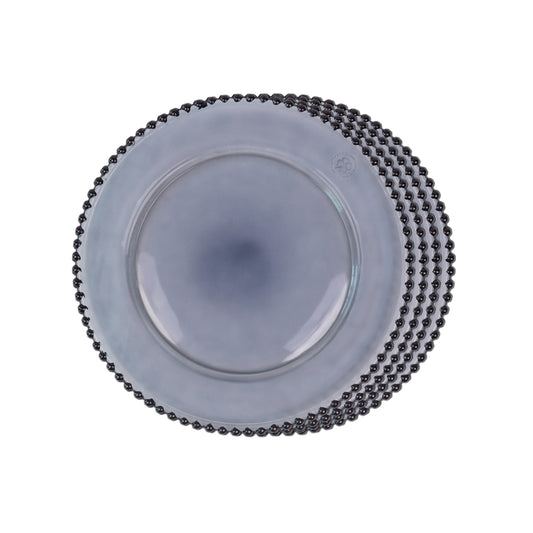 Dinner Plates - Dotted Smoky (Set of 4)