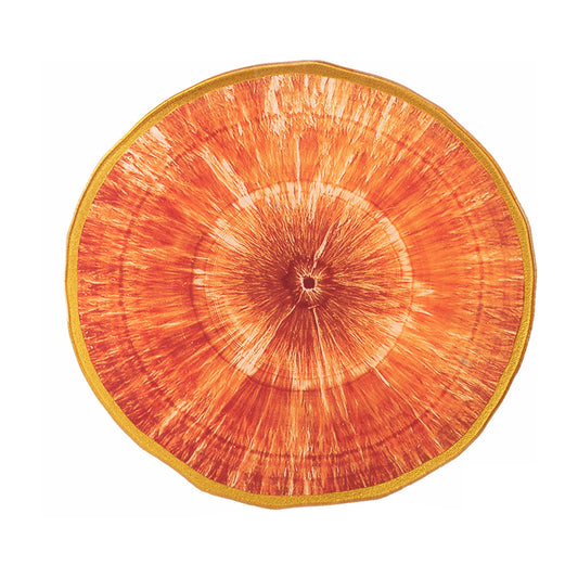 Platters - Psychedelic Colour Slices Orange
