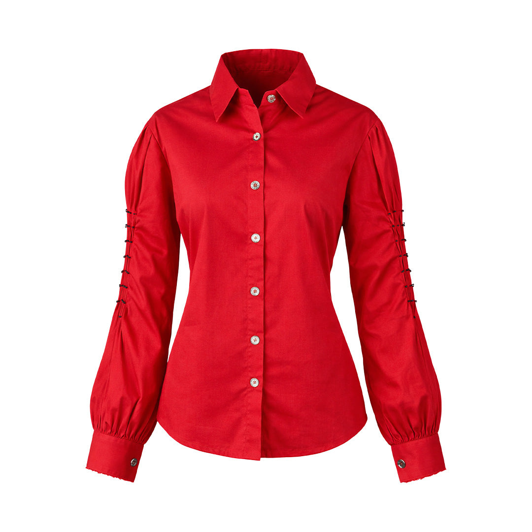 LIB Basics - Textured Sleeve Shirt