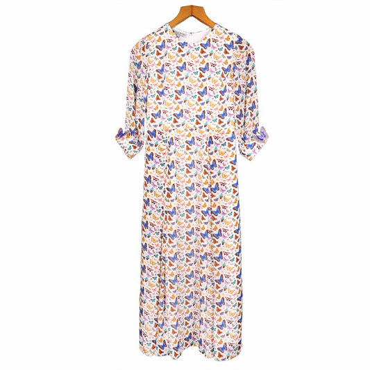 Butterflies & Birds - Garden Dress Ivory Medium