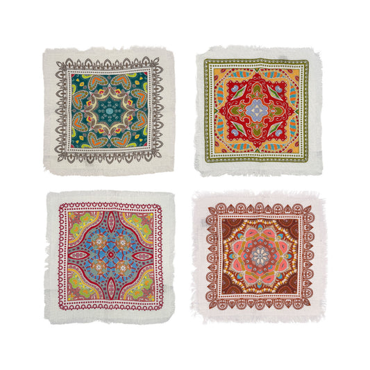 Napkin Sets - Mandala Nala Cocktail Frost (Set of 4)