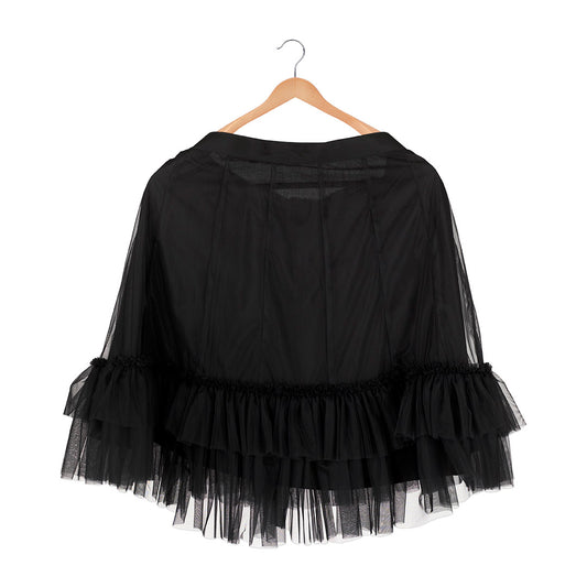 Classic - Short Net Skirt Black