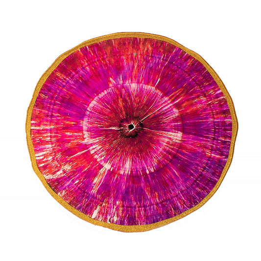 Platters - Psychedelic Colour Slices Pink