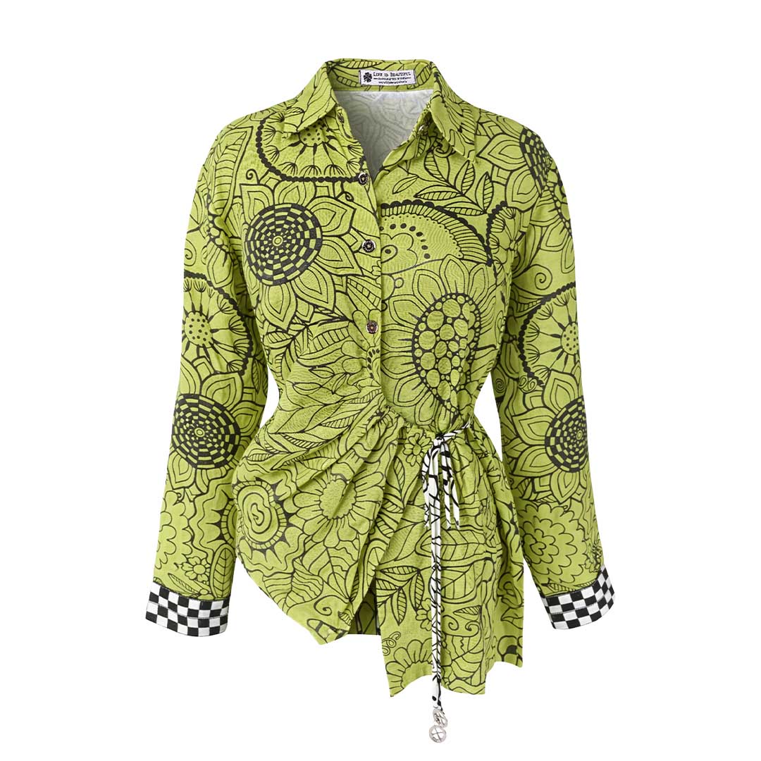 Doodle - Wrap Shirt