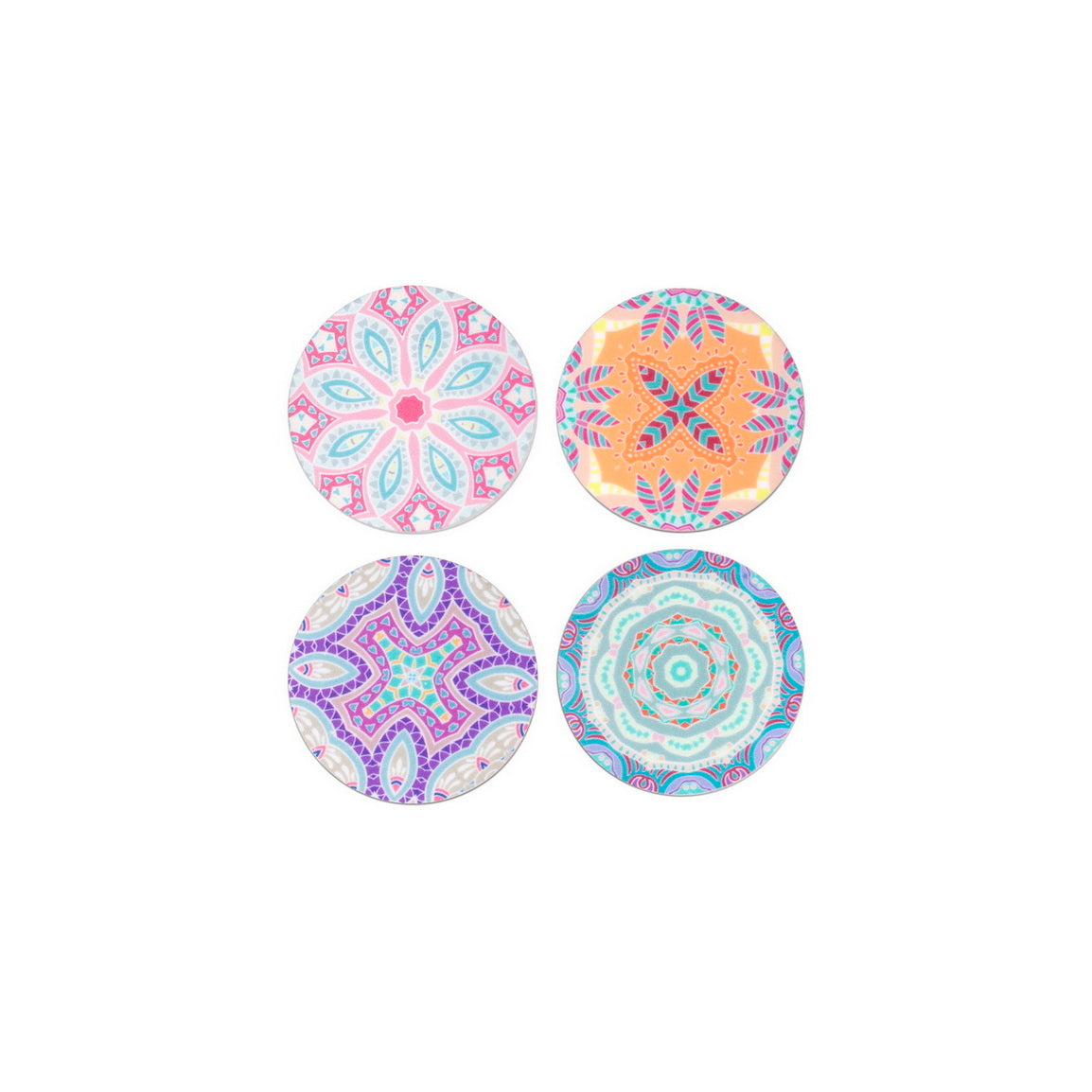Napkin Sets - Mandala Sarabi Frost Rings (Set of 4)