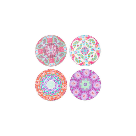 Napkin Sets - Mandala Kiara Frost Rings (Set of 4)