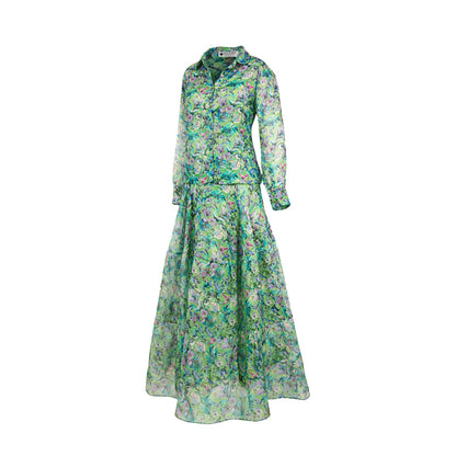 Floral  - Tropical Garden Embellished Co-ord Set