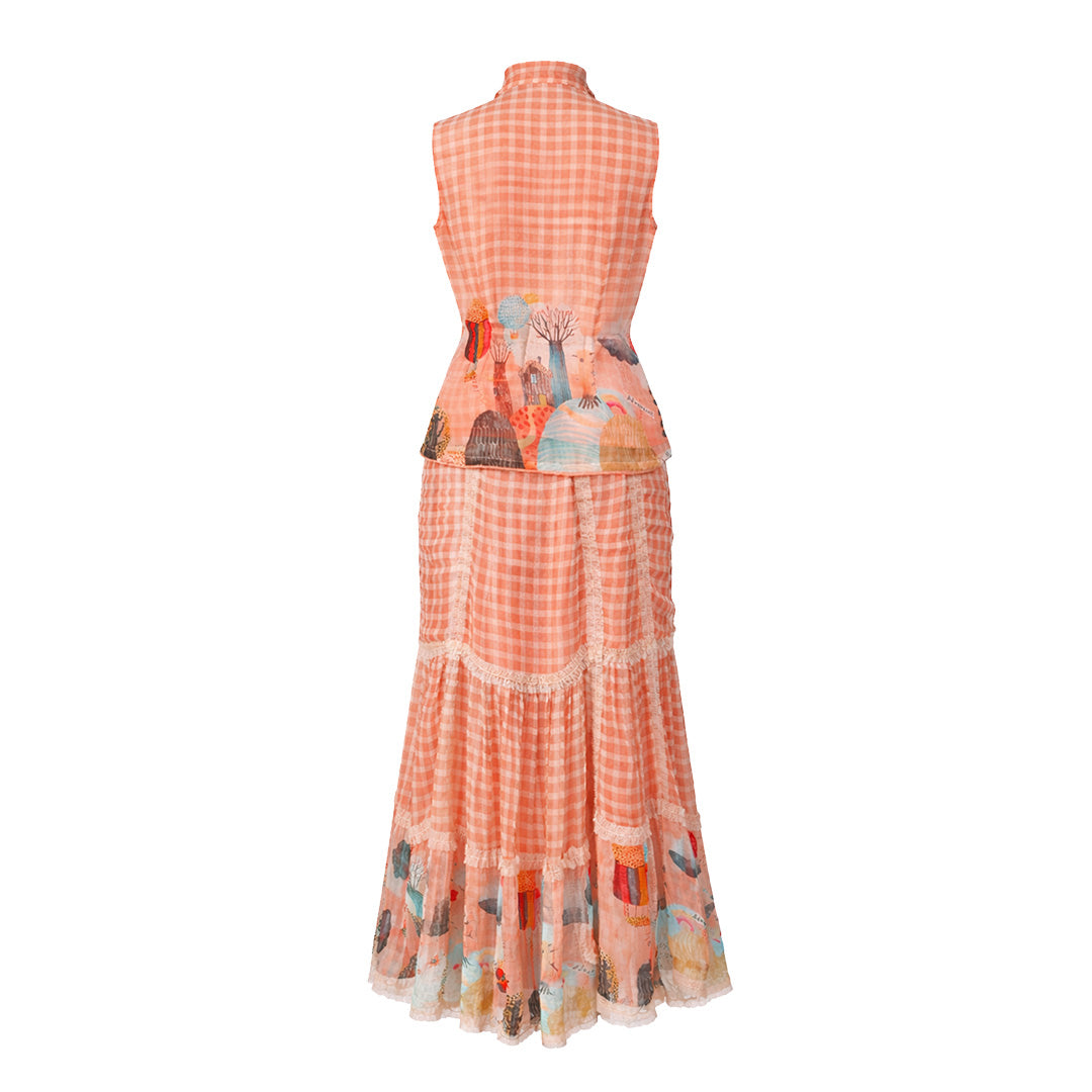 Picnic - Skirt & Ruffle Top Set