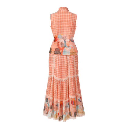 Picnic - Skirt & Ruffle Top Set