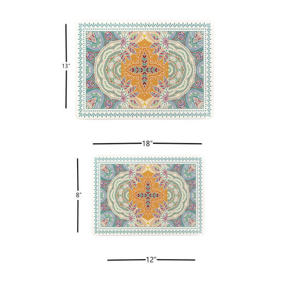 Placemat - Mandala Remi Frost (Set of 4)