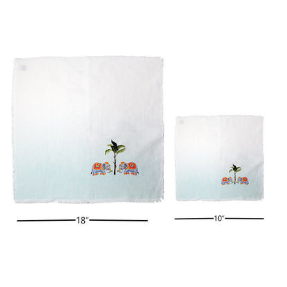 Napkin Sets - India Inspired Elephant Dinner (Set of 4)