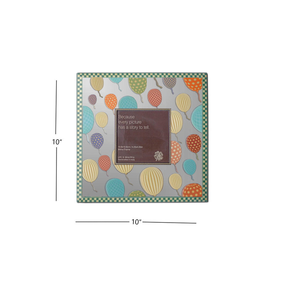 Photo Frame - Balloon Pop Square