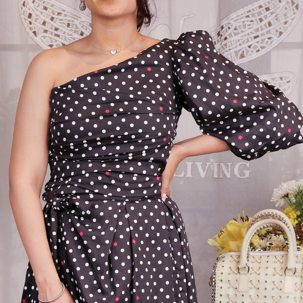 Polka Dot - Starry Wrap Co-Ord Set