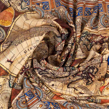 Silk Habutai - World Map
